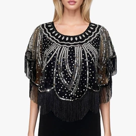 披肩;斗篷;连衣裙