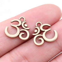 x14mm 1g ��ɫ DIY����п�Ͻ���� Om���ŵ�׹