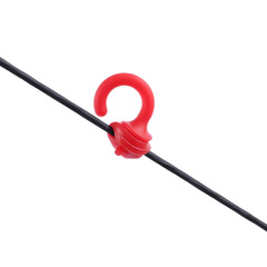 SPG Bow String Shock Absorber Monkey Tail Compound Pulley Bow String Shock Absorber Rubber Material Available in Multiple Colors Archery Equipment