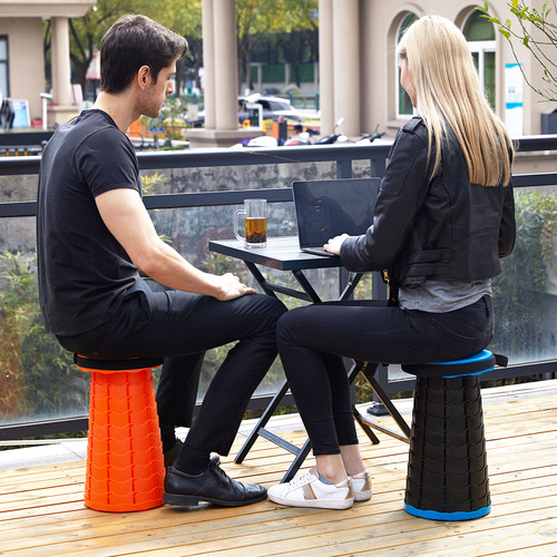 Outdoor folding stool wholesale portable household bench telescopic stool sketching portable stool outdoor fishing stool