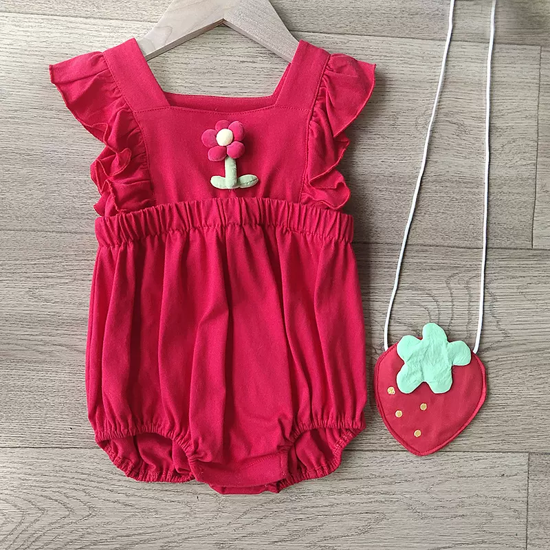 小草莓儿童小包包公主百搭零钱包婴幼儿迷你卡通包萌女宝宝斜跨包