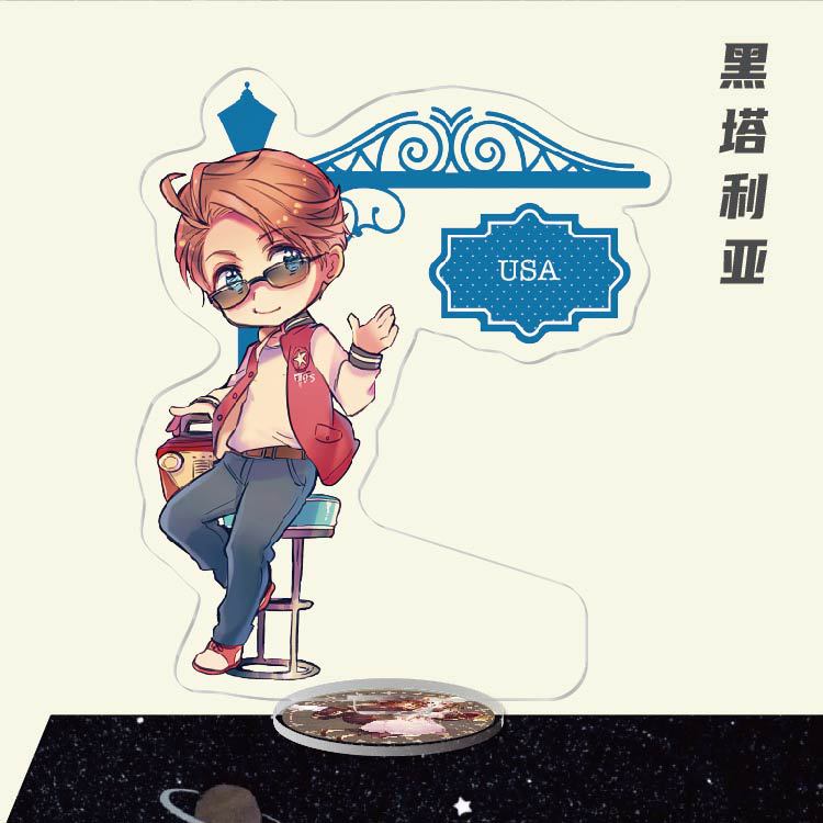 Hetalya 2 서있는 카드-24 / 양면 필름-약. 16cm