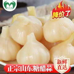 糖蒜糖咸菜下饭菜250g腌大蒜糖醋蒜新鲜大蒜蒜头5斤蒜泡批发山东0