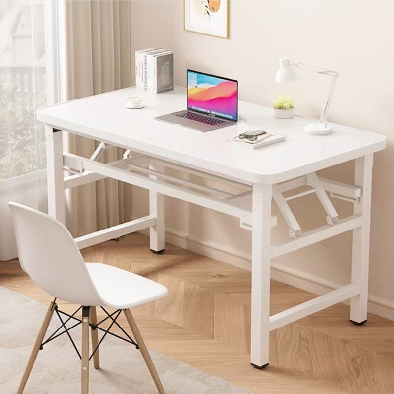 Installation-Free Folding Table for Home Use, Rectangular Simple Computer Desk, Small Multi-Functional Office Study and Live Streaming Table Installation-Free Folding Table for Home Use, Rectangular Simple Computer Desk, Small Multi-Functional Office Study and Live Streaming Table