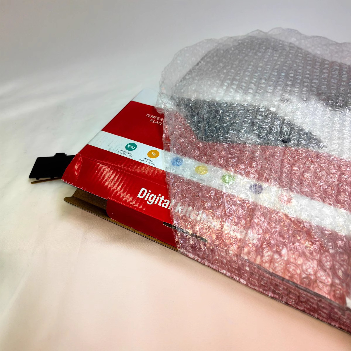 2024 escala de cocina de vidrio 15kg / 1g escala electrónica escala de horneado escala gramo