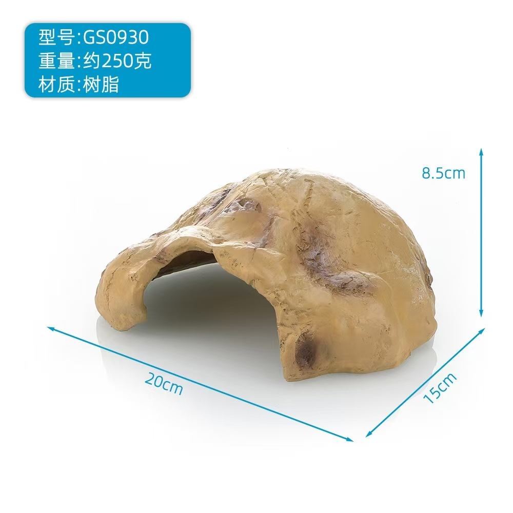 Mascota trepadora, tortuga, terraza trepadora, araña, hámster, lagarto, guardián, serpiente, refugio, decoración de resina, decoración, descanso, decoración, alimentación