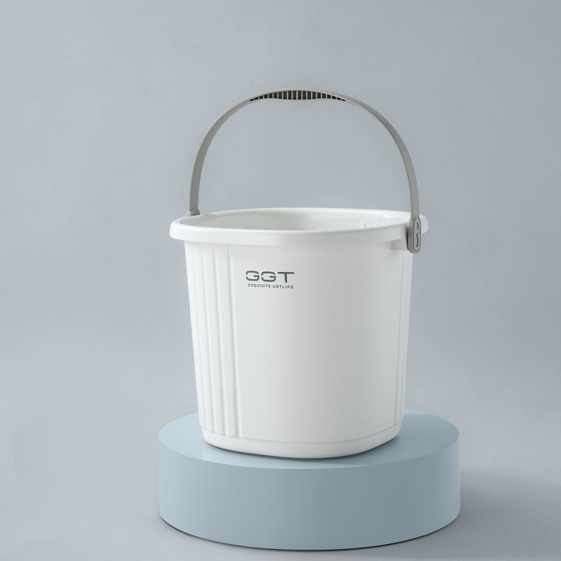 Ggt Minimalist Large-Capacity Thickened Laundry Bucket with Wide Opening for Dirty Clothes, Bath Bucket, Foot Washing Bucket for Home Use and Student Dormitories Ggt Minimalist Large-Capacity Thickened Laundry Bucket with Wide Opening for Dirty Clothes, Bath Bucket, Foot Washing Bucket for Home Use and Student Dormitories