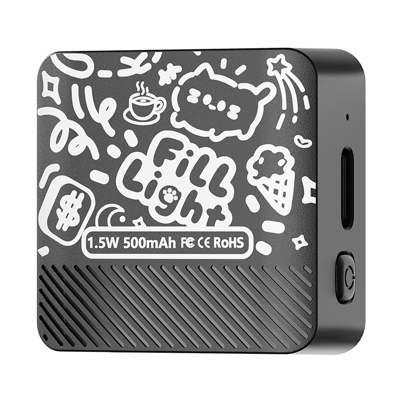 Aplicable DJI DJI pocket3 iluminación de bolsillo cámara deportiva iluminación de absorción mini luz de bolsillo rápida desmontaje
