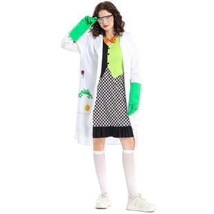 Halloween Costume Adult Female Amazon Supply Mad Scientist Animal Research cosplay Frankenstein