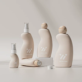 化妆品包装;塑料盖;塑料瓶、壶