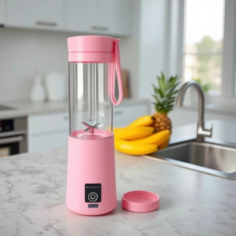 Transfronterizo multifuncional USB cargar taza de jugo portátil mini exprimidor de frutas mezclador de jugo eléctrico cargador de taza