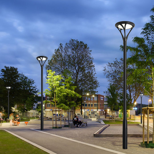Solar street light outdoor led lights dark automatic bright park villa landscape lights outdoor solar garden lights