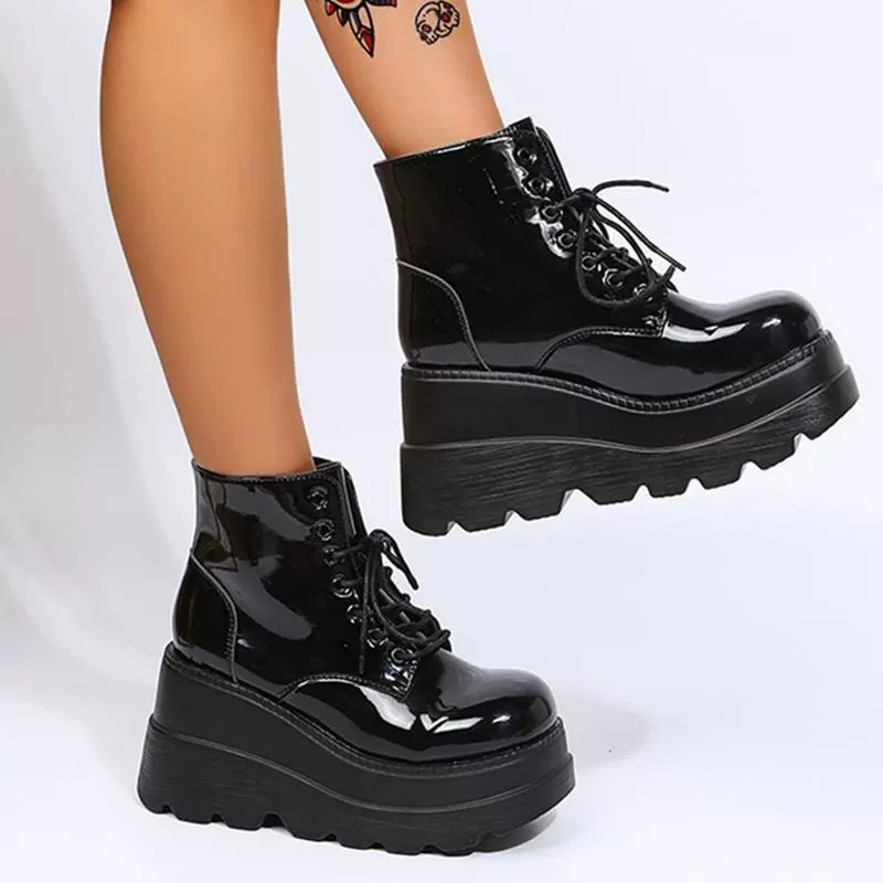 Martens, high thin boots platform, European style, plus size, wish