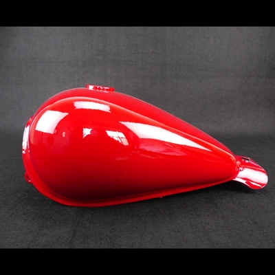 Fuel tank fuel tank gn125 modified coffee - old-bob-fuel-tank-red