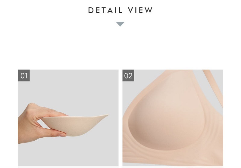 Women's Seamless Bra And Brief Set Wire-free Comfortable Soft Support_voghion.com