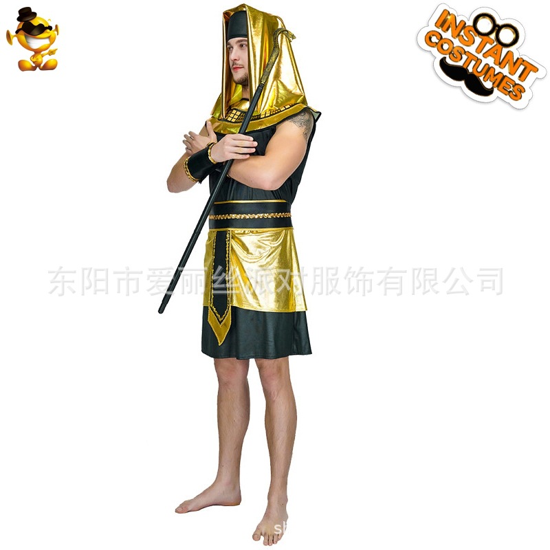 Halloween Faraón traje de fiesta ropa traje de la etapa traje de la mascarada traje de cosplay image 4