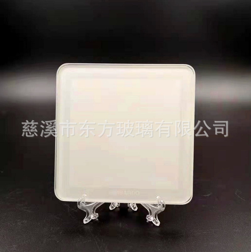 圆台阶玻璃加工定制厂家批发款式多样玻璃加工生产