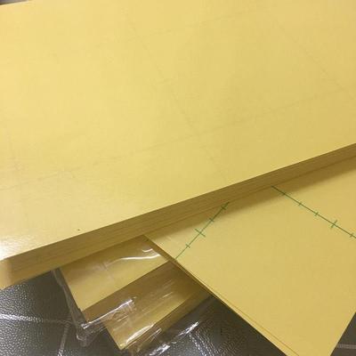 A4黃色離型紙 黃色防粘紙 矽油紙 隔離紙 防潮紙 膏藥紙