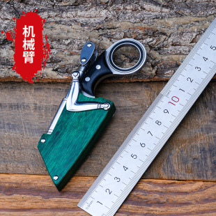 Mechanical Arm Creative Knife Cross-border Knife Outdoor Camping Portable Knife Hand-handle Meat Knife Household Fruit Knife
