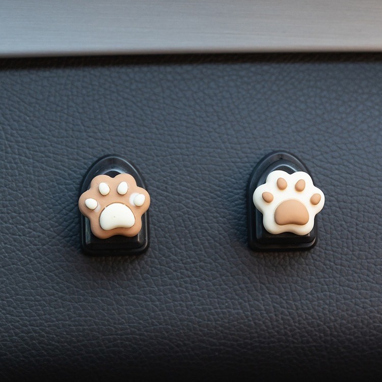 Gancho pequeño para automóvil, respaldo de la silla del automóvil, accesorios de decoración de automóviles de dibujos animados traseros, práctica y linda diosa copiloto