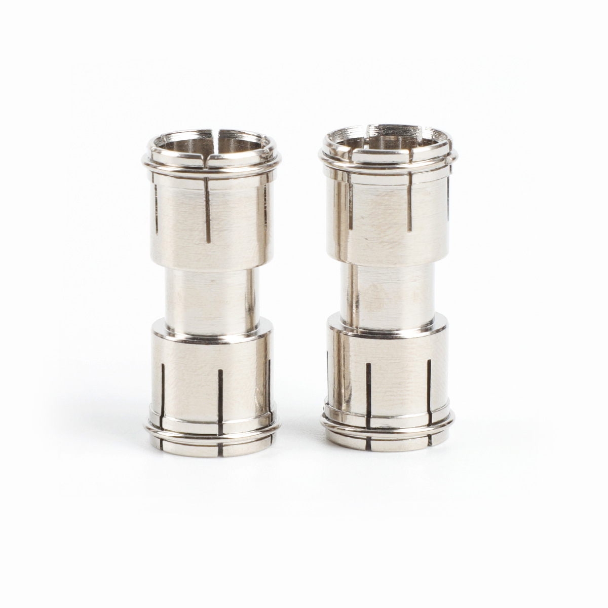 All-Copper Nickel-Plated Cable Tv Test Head Adapter Dual Quick Plug Quick Plug Male to Quick Plug Male F Head Imperial