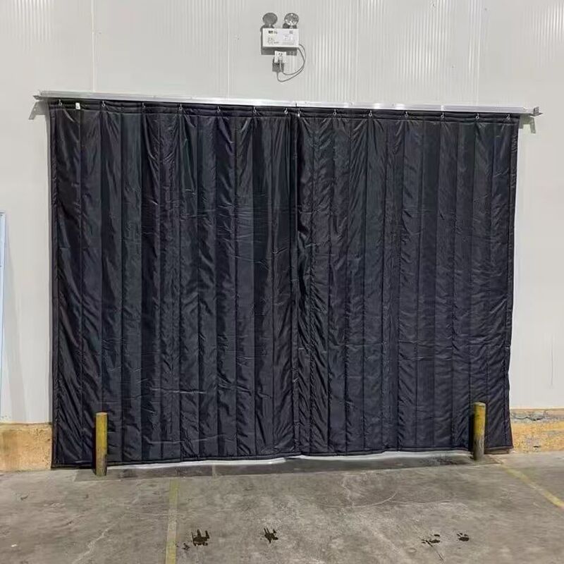 Thickened Cotton Door Curtain for Winter, Cold-Proof, Frost-Proof, Thermal Insulation, Workshop Sliding Garage Extra-Large Cotton Door Curtain