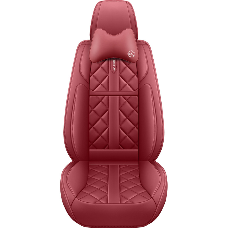 2025 New Amazon All-Inclusive Full Leather Four-Season Universal Car Seat Cushion Cross-Border Hot Model Foreign Trade Wholesale