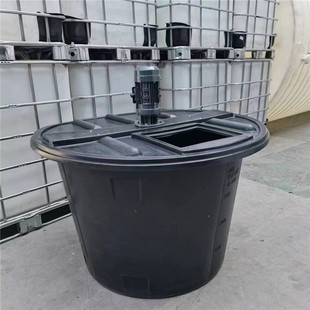Supply Shandong water fertilizer barrel pe plastic mixing tank can be stacked to facilitate transportation fertilizer fermentation tank to support color selection