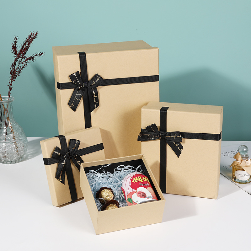 Caja de regalo con tapa y base, caja de regalo de lujo para el Festival del Medio Otoño, cumpleaños, caja de regalo para bricolaje, caja vacía al por mayor