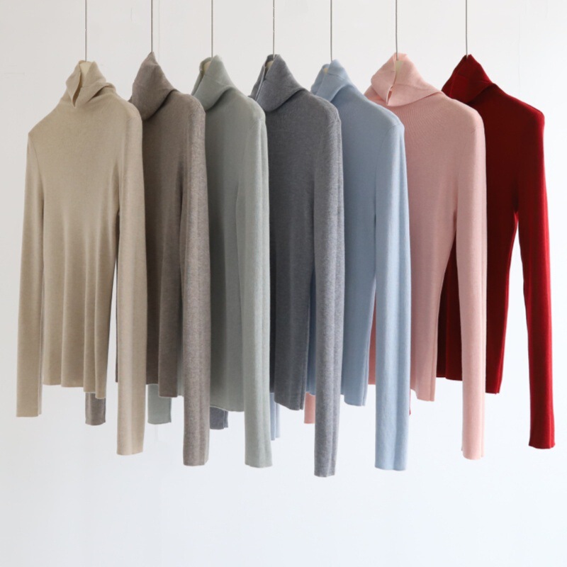 Fine Wool Blend Crew Neck Basic Versatile Multi-Color Knit Sweater for Women, New Autumn and Winter Long-Sleeve Base Layer Top Fine Wool Blend Crew Neck Basic Versatile Multi-Color Knit Sweater for Women, New Autumn and Winter Long-Sleeve Base Layer Top