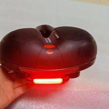 188带尾灯坐垫山地车座垫自行车座大屁股软鞍座舒适骑行装备车座