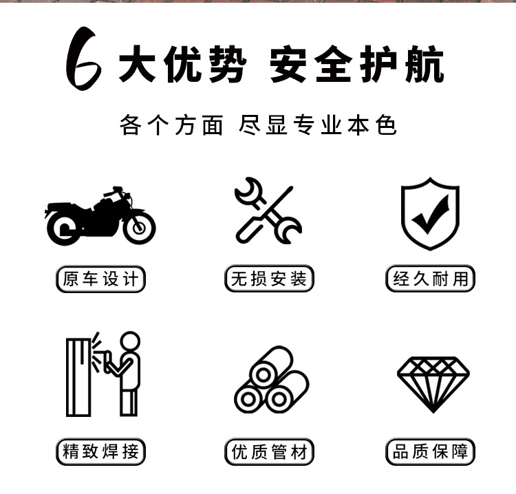 Qjmotor Qianjiang 125/150 Universal Rear Rack Foldable Rear Carrier Foldable Design Motorcycle
