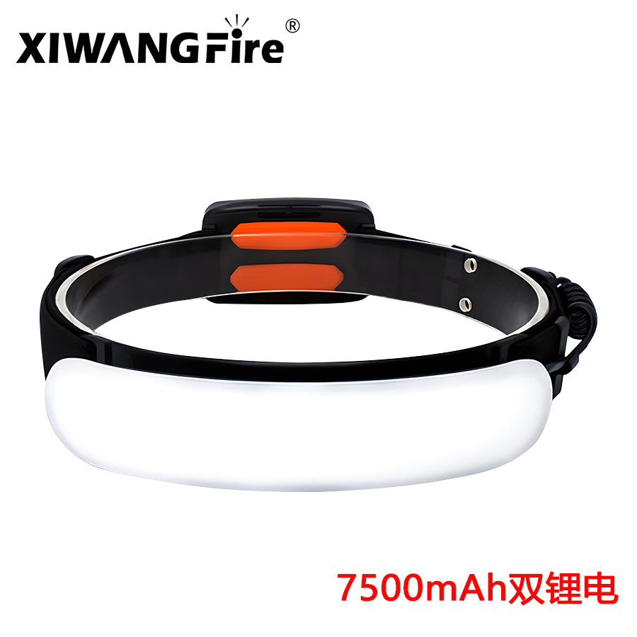 Faros LED transfronterizos, luz fuerte, luz recargable, impermeable, súper brillante, astigmatismo, pesca nocturna, trabajos de mantenimiento al aire libre