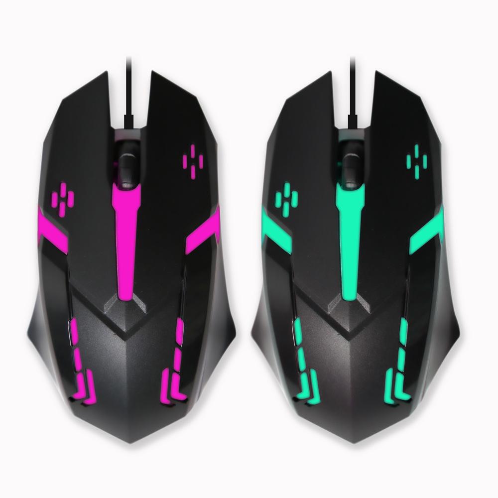 New 1.5-meter X1 wired luminous gaming accessories e-sports office computer mouse_voghion.com
