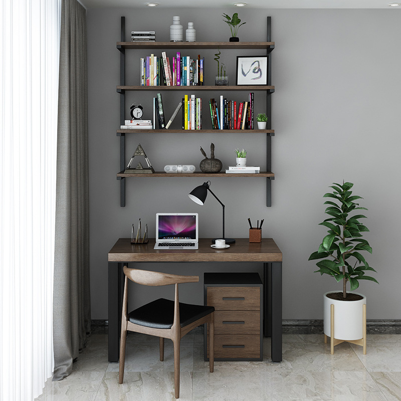 책상 책장 140cm 세트