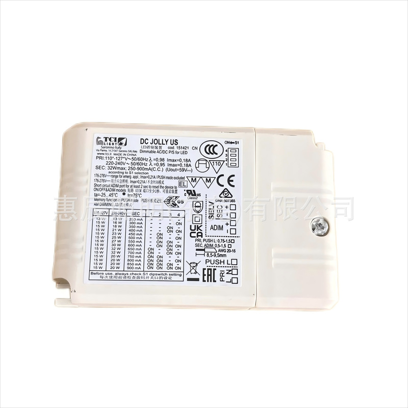 イタリア TCI LED ドライバー 1-10V 調光電源 151421 CN DC JOLLY US トランス|undefined