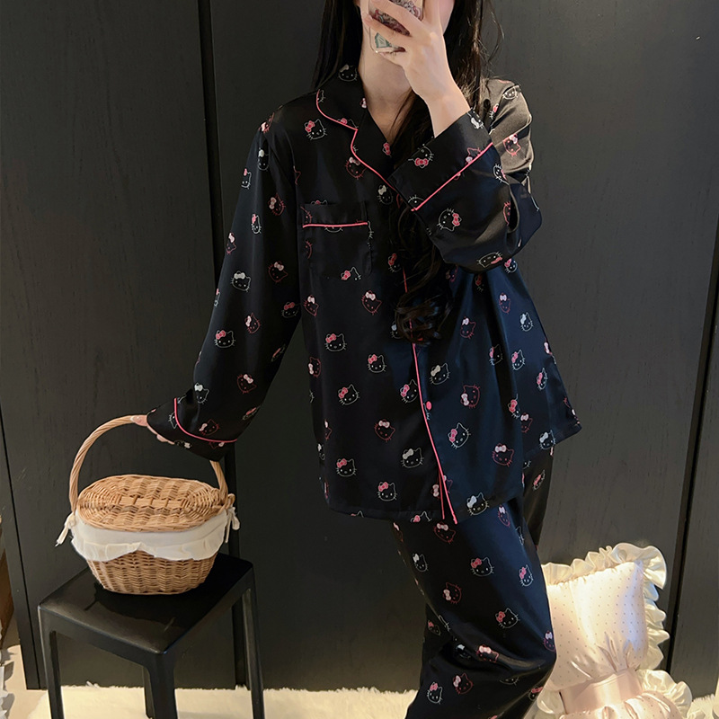 긴팔바지 블랙 KT (머리끈 있음)