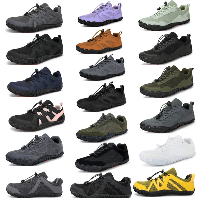 Уличная дышащая обувь для пеших прогулок и скалолазания с пятью пальцами, нескользящая повседневная обувь для фитнеса для пар, обувь для треккинга по рекам, спортивная обувь для езды на велосипеде