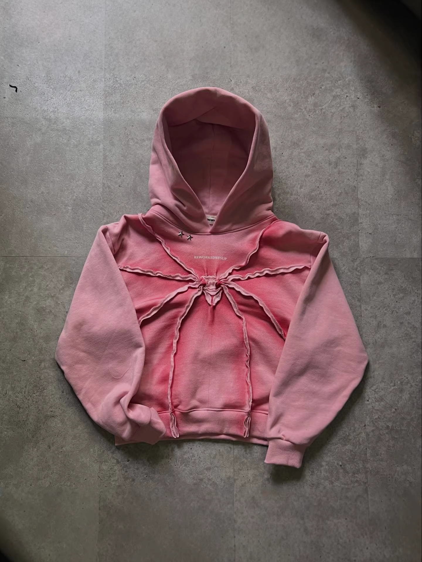 Retro design trend hoody hip-hop style