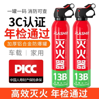 Vehicle-Mounted Fire Extinguisher, Car Household Water-Based Fire Extinguisher, Small Portable Mini Car Fire Extinguisher, Fire Equipment