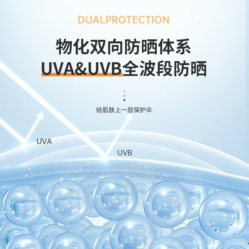 Liyan Lanshi blanqueamiento protector solar anti-UV piel grasa refrescante piel sensible bloqueador aislante todo el cuerpo spray protector solar