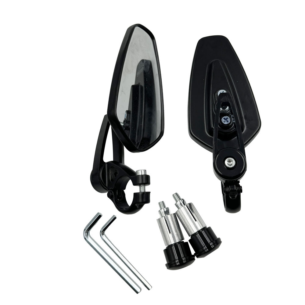 Motorcycle rearview mirror, Universal Reversing Mirror - black