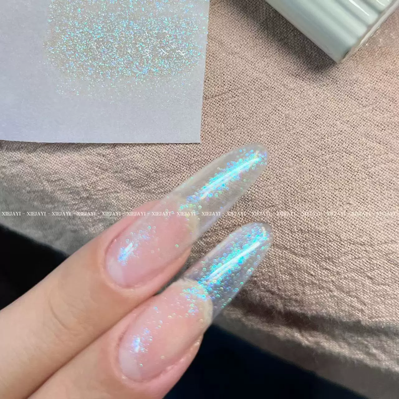 Little Ying Nail-клей Yuexian (Монохромный) бутылка молока 15 мл клей для ногтей