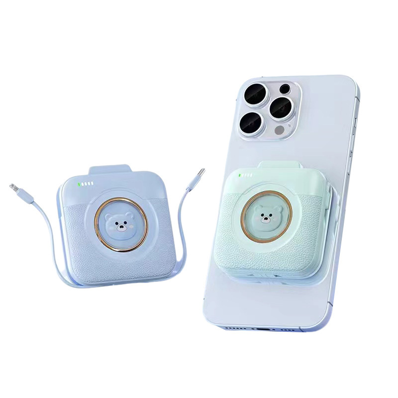 Gran capacidad de nuevo 2w miliamperios mini carga rápida fuente de alimentación portátil al aire libre con cable en stock