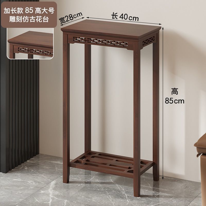 (특유의 냄새 없음) 키 90cm의 긴 조각 앤티크 꽃꽂이