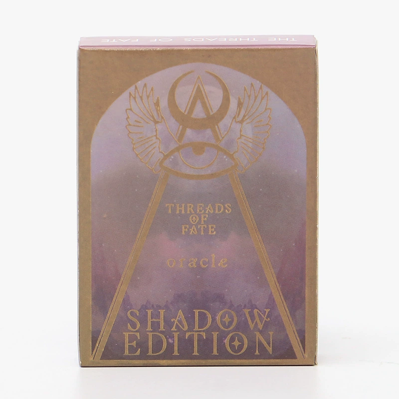 Таро на заказ, золотая горячая ПВХ «Морковная башня», Phantom Oracle — аниме-карты, игровые покер-карты