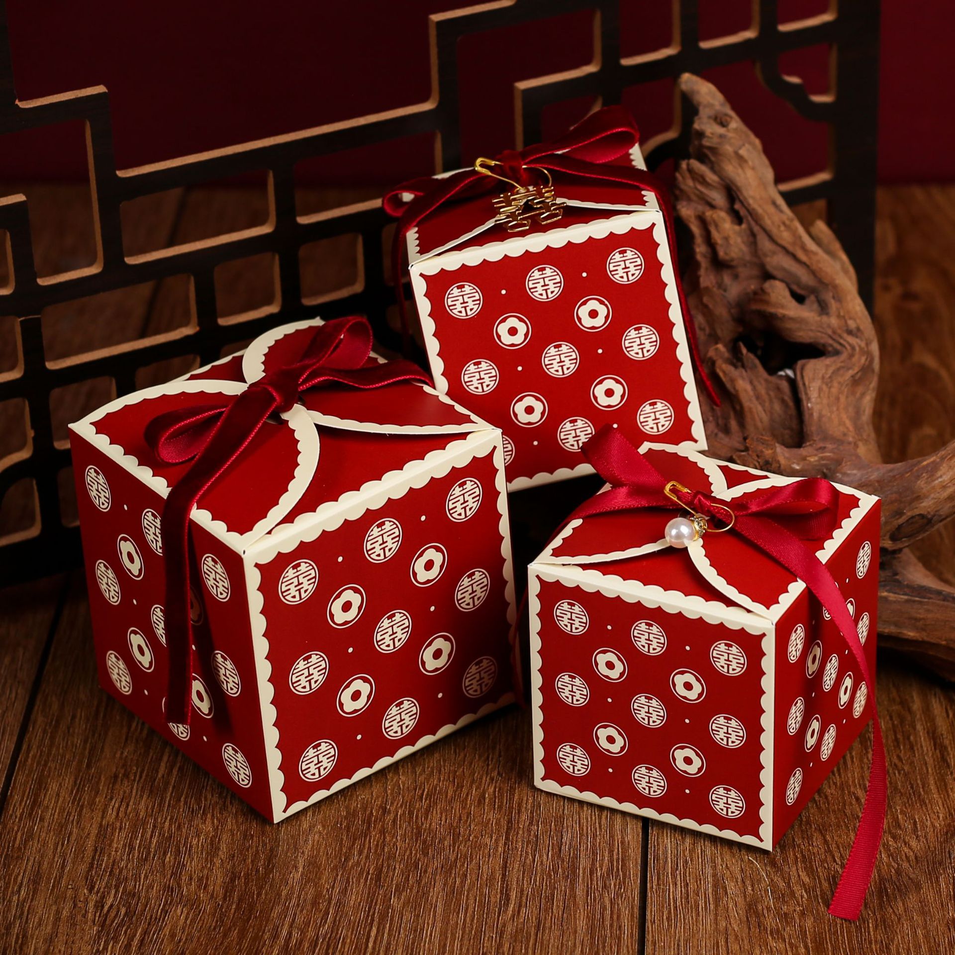 Creative Ins-style Wedding Candy Box and Candy Pouch, New Design Wedding Candy Packaging Box, Wholesale Handout Gift Box, Paper Box