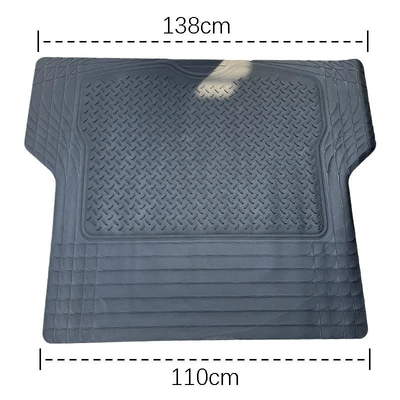 Four-Season Universal Car Pvc Trunk Mat, Available Trunk Mat - large-size-138110cm-black