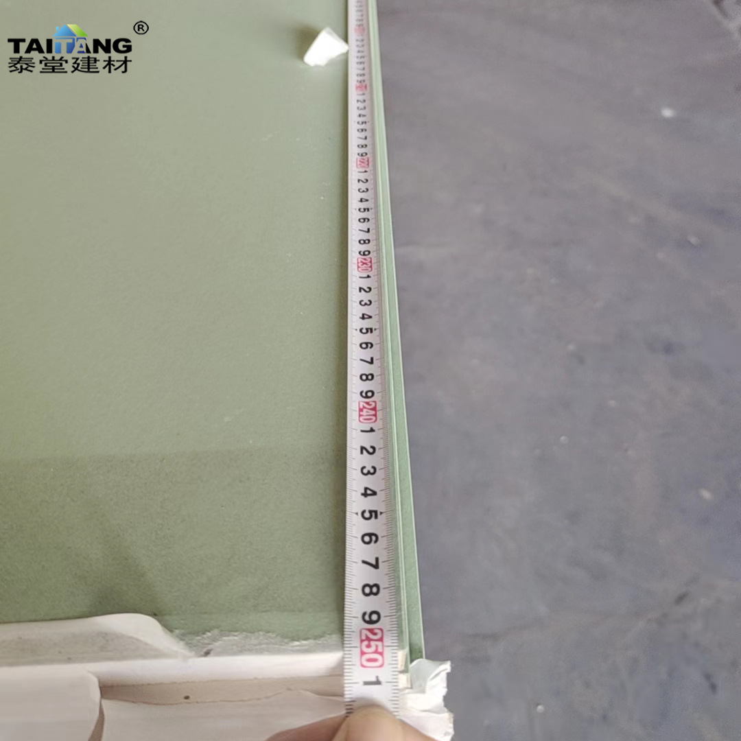 Placa de yeso Ba13 techo Plaque De Pltre Gypsum Ceiling material de panel de pared de yeso