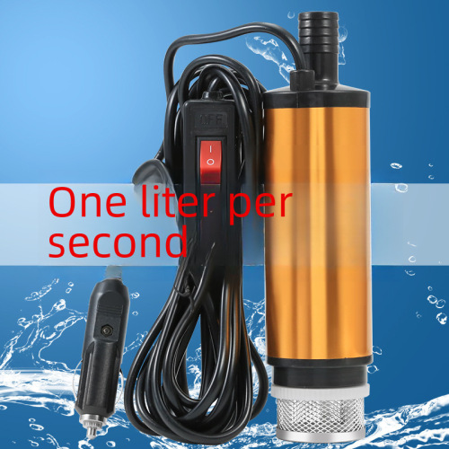 Electric oil pump 12V/24V fueling magic diesel oil siphon oil pump oil gun small fueling machine oil pump